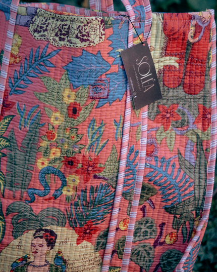 Soléa Cotton Fiorella Tote