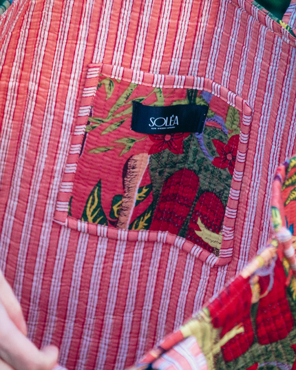 Soléa Cotton Fiorella Tote