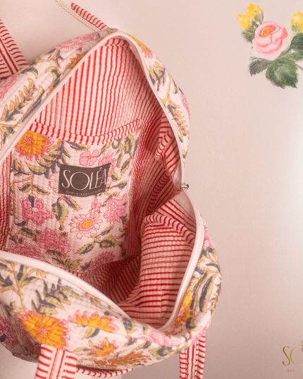 Soléa Cotton Sakura Tote