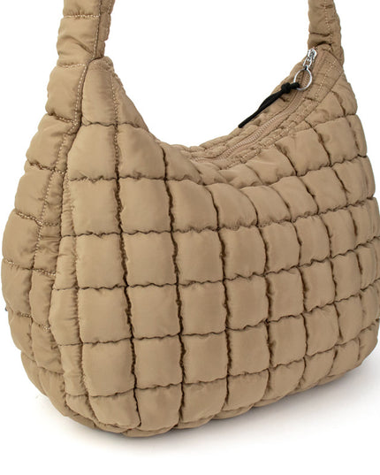The Ashton | Puffer Hobo Tote | 10 Colors
