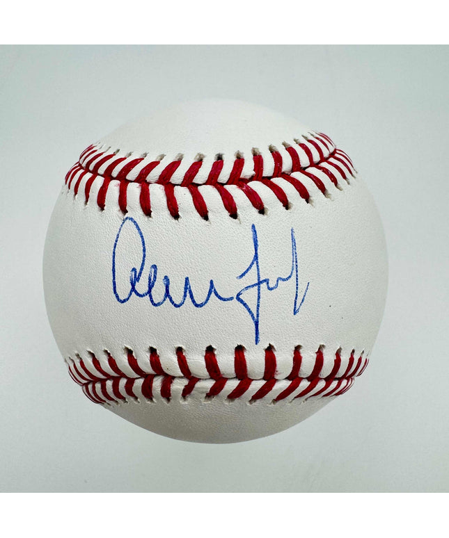 Autographed/Signed Aaron Judge Rawlings Official Major League Baseball ROML Fanatics COA
