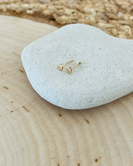 TINY DOT STUD EARRINGS