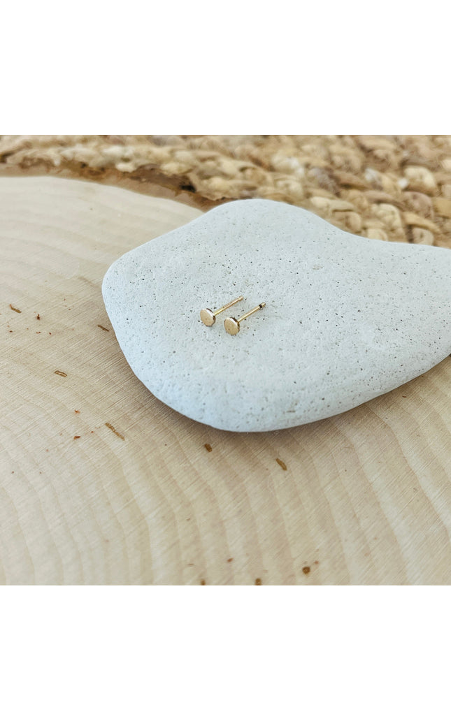 TINY DOT STUD EARRINGS
