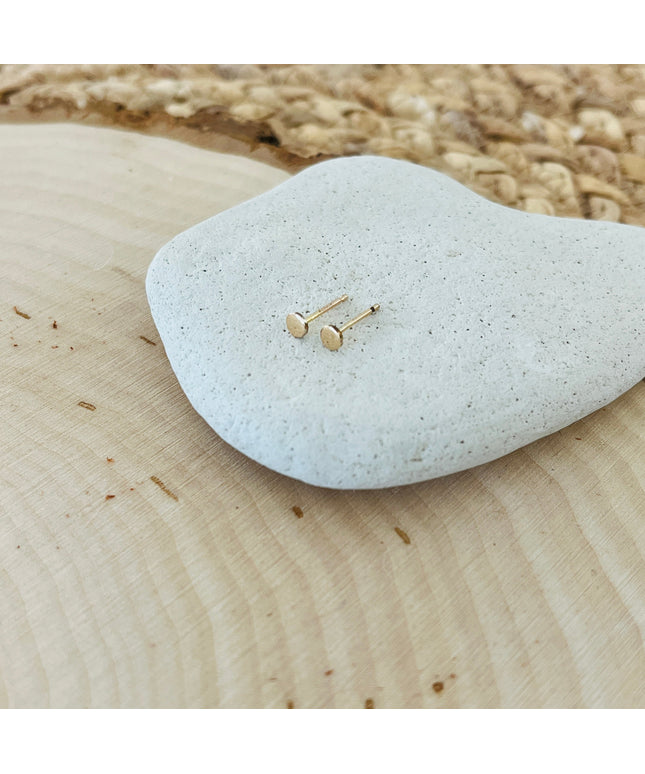 TINY DOT STUD EARRINGS