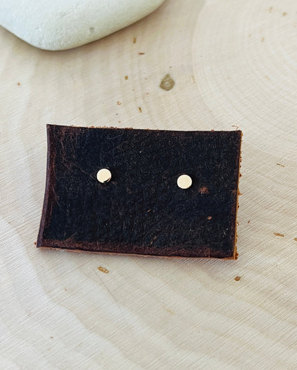 TINY DOT STUD EARRINGS