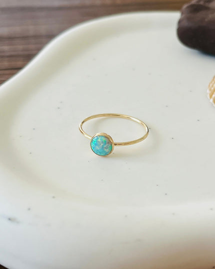 MARION SEAFOAM OPAL RING