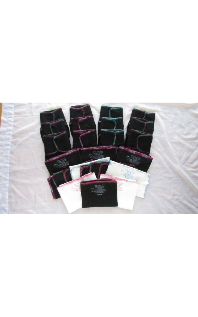 Black Winged Perfect Fit Preflat (WPFP) – Adjustable Cloth Diaper for Babies