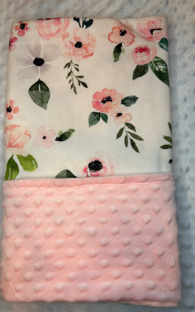 Flowers Forever Minky Blanket