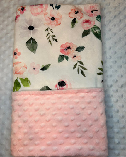 Flowers Forever Minky Blanket