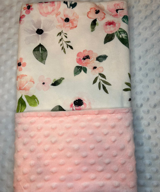 Flowers Forever Minky Blanket