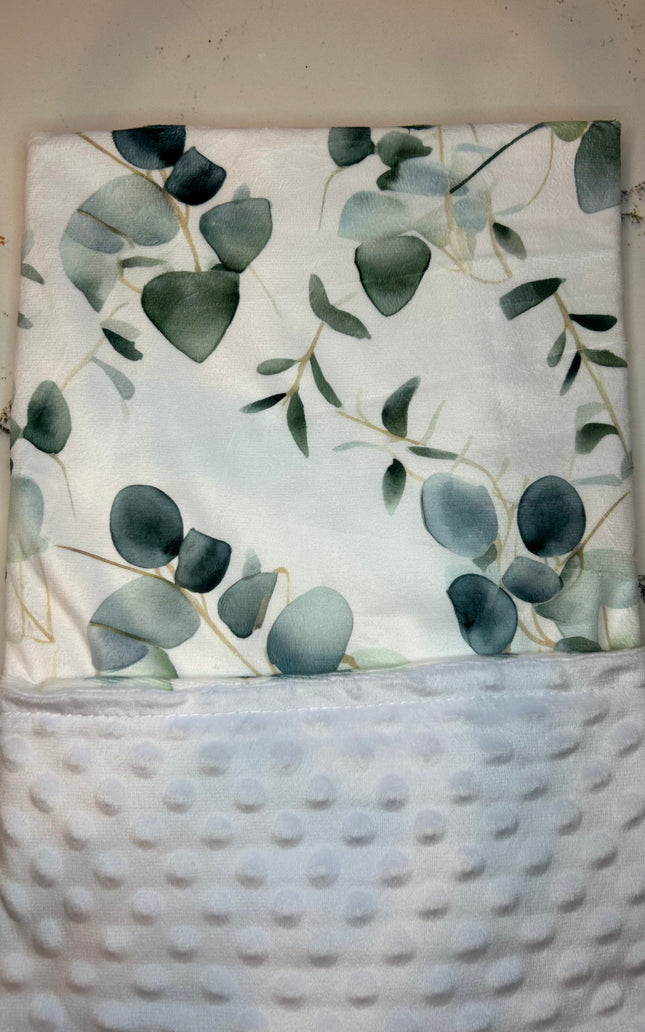 Eucalyptus Embrace Minky Blanket