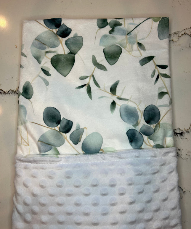Eucalyptus Embrace Minky Blanket