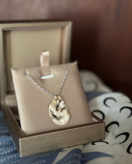 Oyster Shell Pendant Necklace