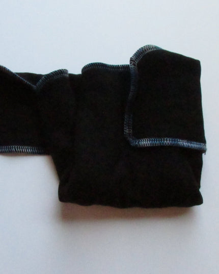 Black Winged Perfect Fit Preflat (WPFP) – Adjustable Cloth Diaper for Babies