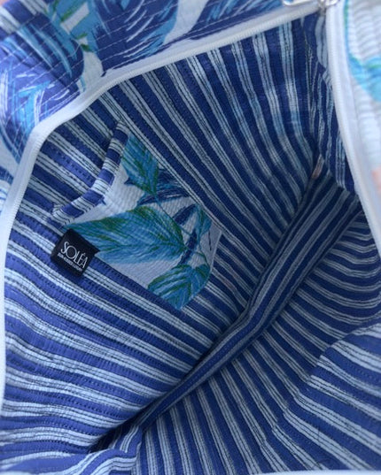 Soléa Cotton Azulado Tote