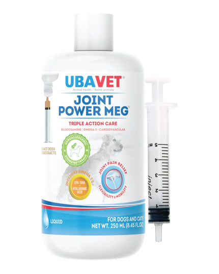 UBAVET Joint Power MEG Maximum Joint Care Liquid for Cats and Dogs