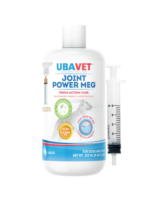 UBAVET Joint Power MEG Maximum Joint Care Liquid for Cats and Dogs