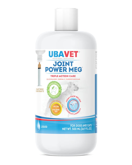 UBAVET Joint Power MEG Maximum Joint Care Liquid for Cats and Dogs