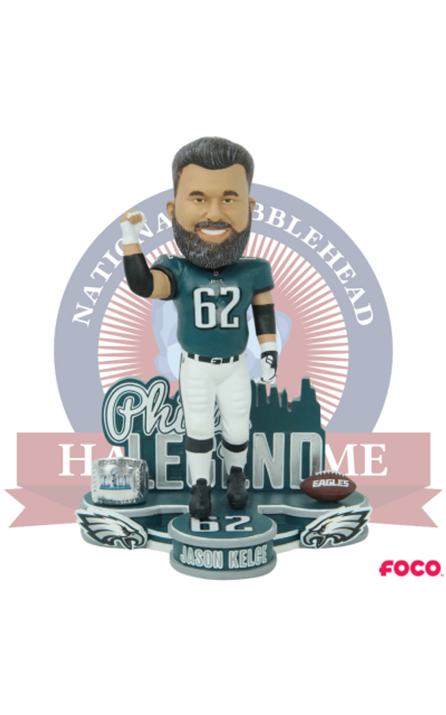 Jason Kelce Philadelphia Eagles Philly Legend Bobblehead