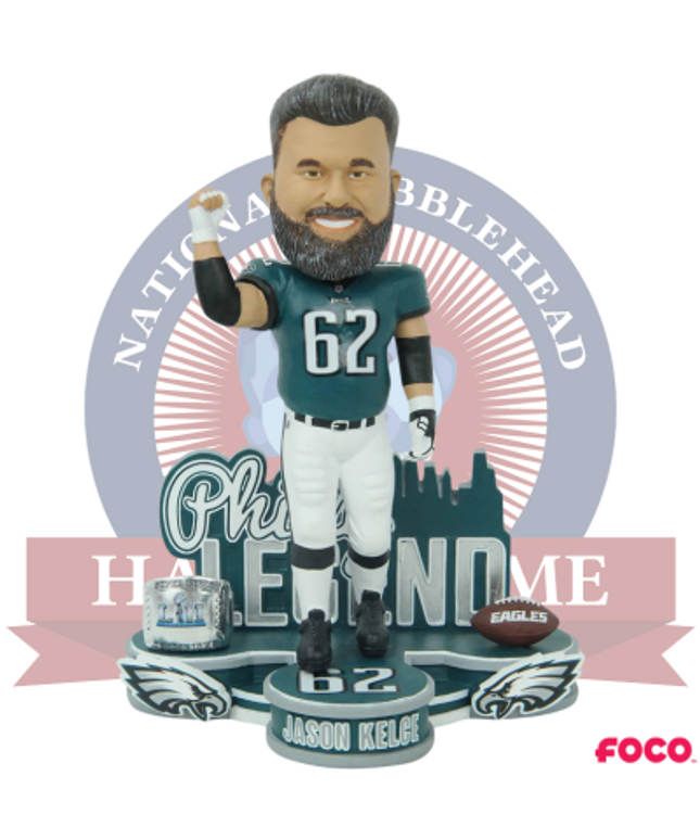 Jason Kelce Philadelphia Eagles Philly Legend Bobblehead