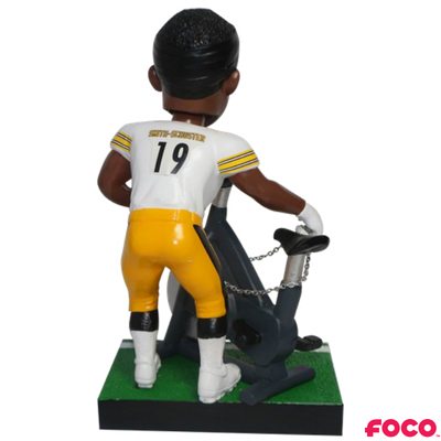 JuJu Smith-Schuster Pittsburgh Steelers Bike Celebration Bobblehead