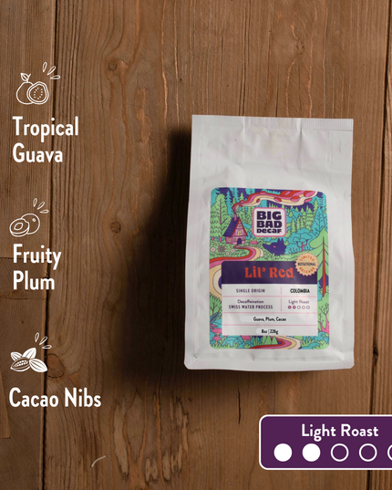Lil' Red | Decaf Single Origin | Colombia | Swiss Water Press Decaffeinated (Wholesale)