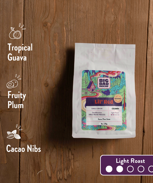 Lil' Red | Decaf Single Origin | Colombia | Swiss Water Press Decaffeinated (Wholesale)