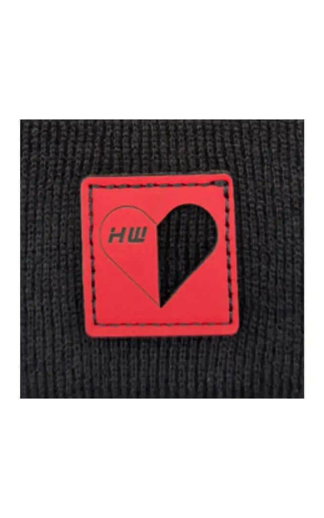 Love-Inspired H-Stitch Beanie – Black | Limited Edition