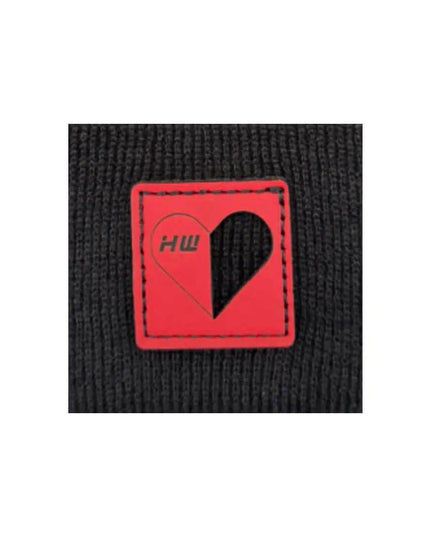 Love-Inspired H-Stitch Beanie – Black | Limited Edition