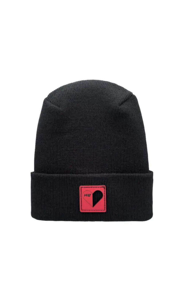 Love-Inspired H-Stitch Beanie – Black | Limited Edition