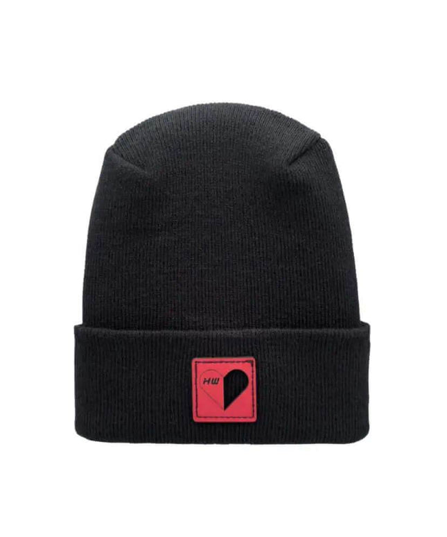 Love-Inspired H-Stitch Beanie – Black | Limited Edition