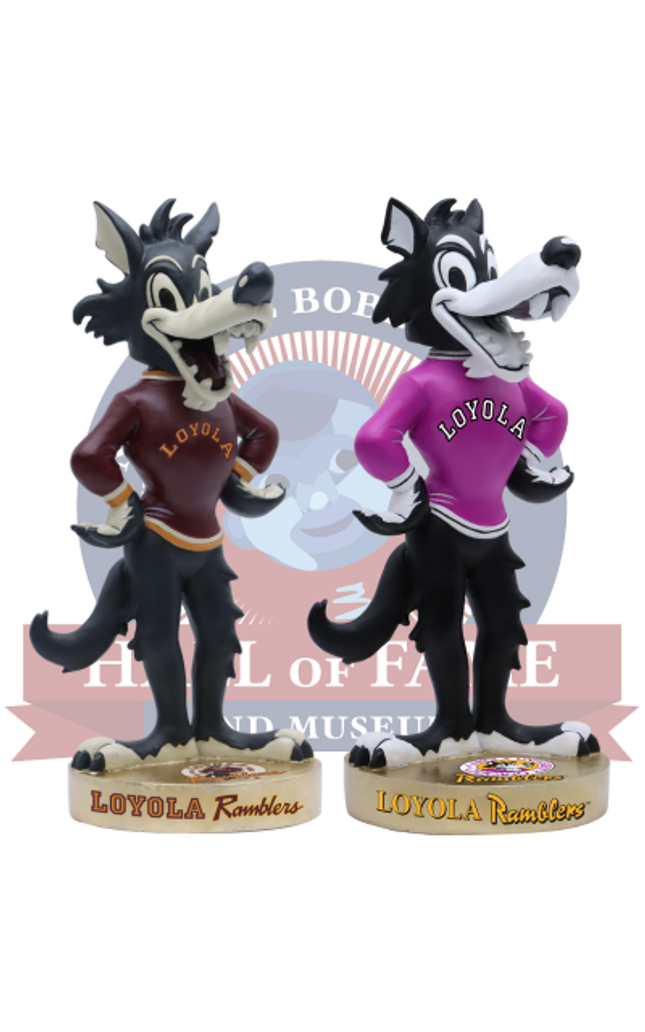 Loyola Ramblers Vintage Bobbleheads