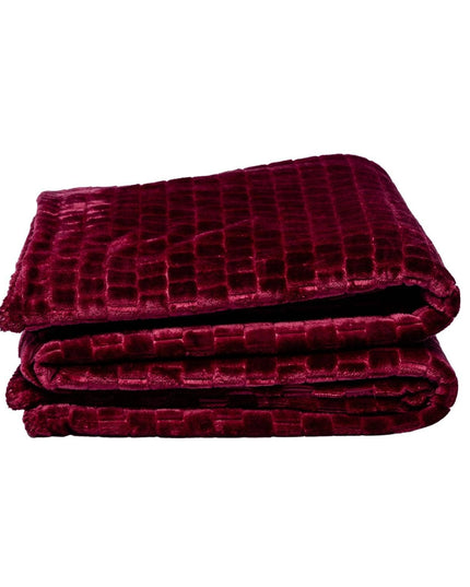 Family Textured Luxury Sherpa Pet Blanket (50" x 60")