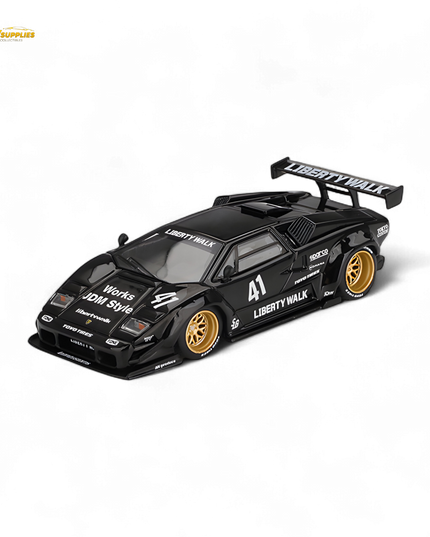 (Pre-Order) Mini GT Lamborghini Countach LB-WORKS - Black 1:64