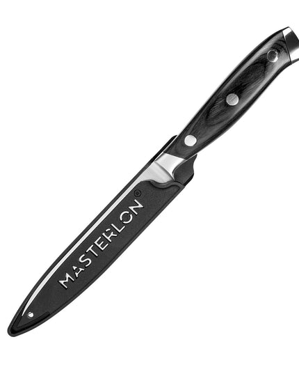 MASTERPAN Utility Knife With Stainless Steel blade & Cover, 5" (13cm)