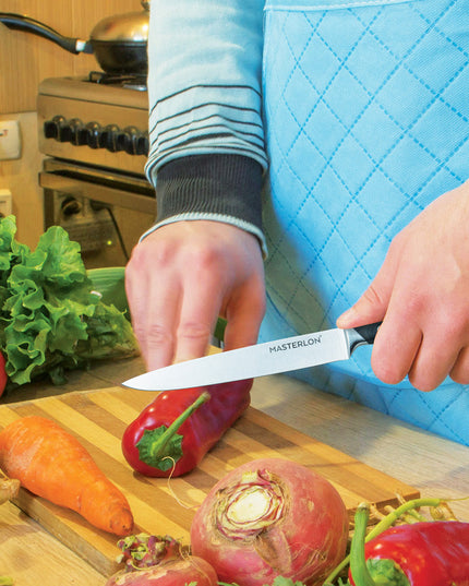 MASTERPAN Utility Knife With Stainless Steel blade & Cover, 5" (13cm)