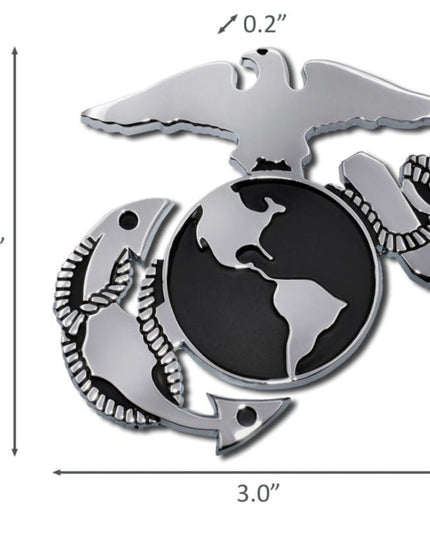 Marine Corps Insignia Car Emblem