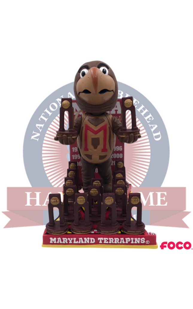 Maryland Terrapins NCAA Men's and Women's Lacrosse National Champions Bobblehead