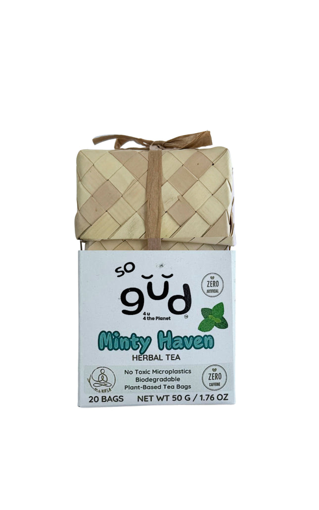 Minty Haven Herbal Tea | Plant-based Tea Bags