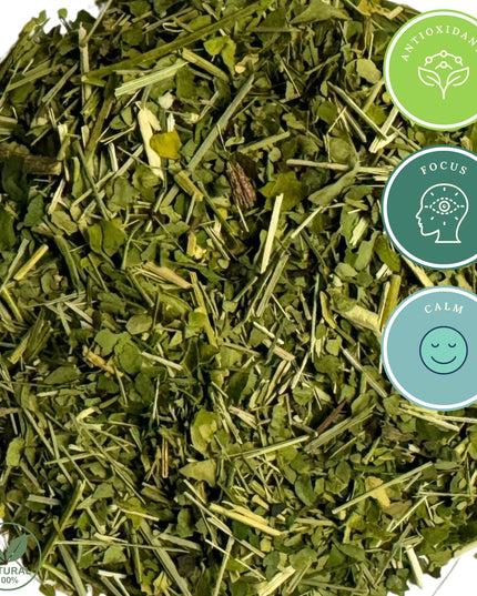 Moringa Pom Tea Green Tea Blend | Plant-based Tea Bags