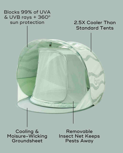 Moov & Protect Anti-UV Cooling Beach Tent