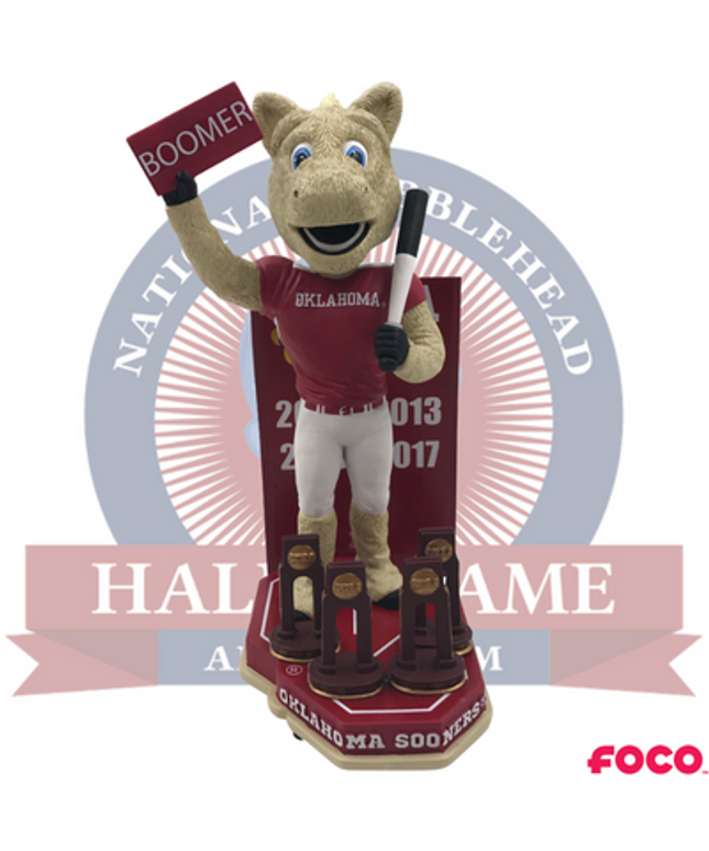 Oklahoma Sooners NCAA Softball National Champions Bobblehead