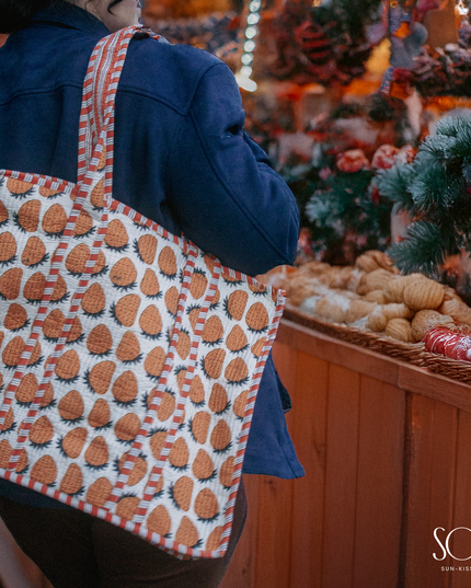 Soléa Cotton Strawberries Tote