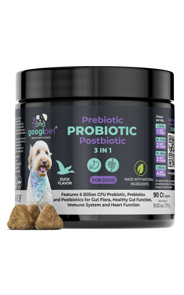 3 in 1 Probiotic Chews for Dogs