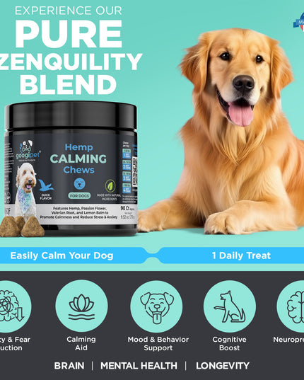 Hemp Calming Chews for Dogs