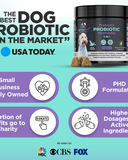 3 in 1 Probiotic Chews for Dogs