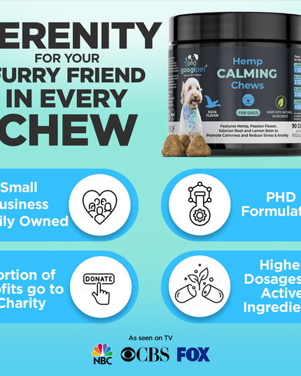 Hemp Calming Chews for Dogs