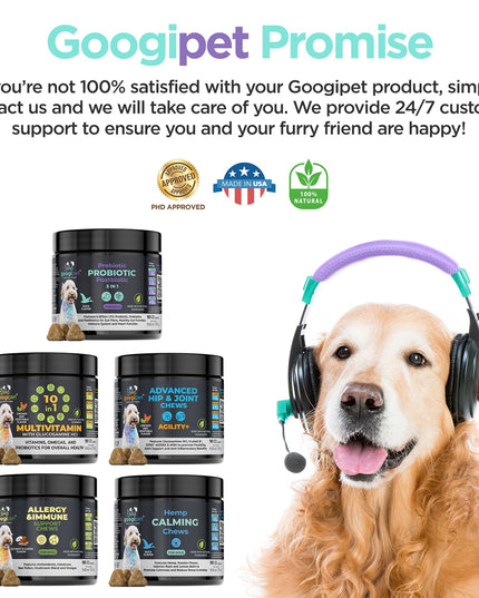 3 in 1 Probiotic Chews for Dogs