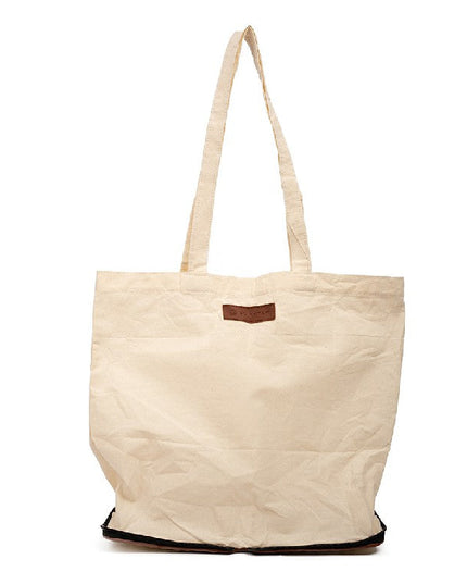 Cove Rattan & Canvas Eco Tote Bag