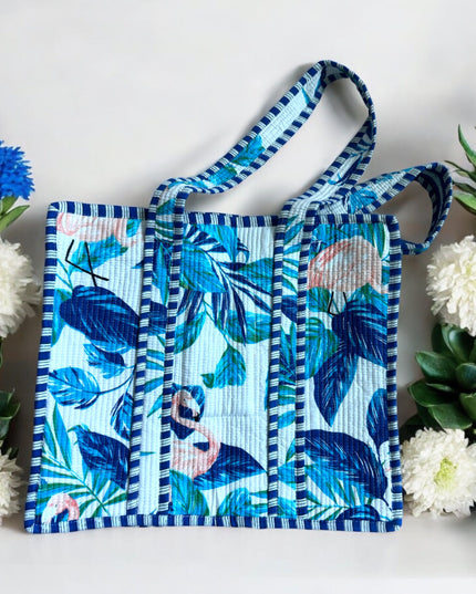 Soléa Cotton Azulado Tote